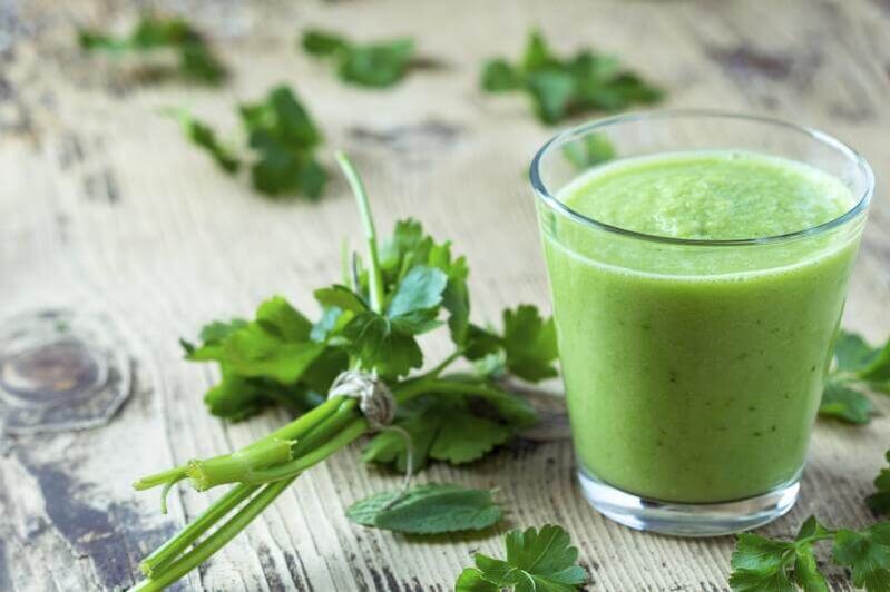parsley juice alang sa paglikay sa prostatitis